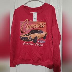 Chevrolet Camaro Graphic Sweatshirt - Red